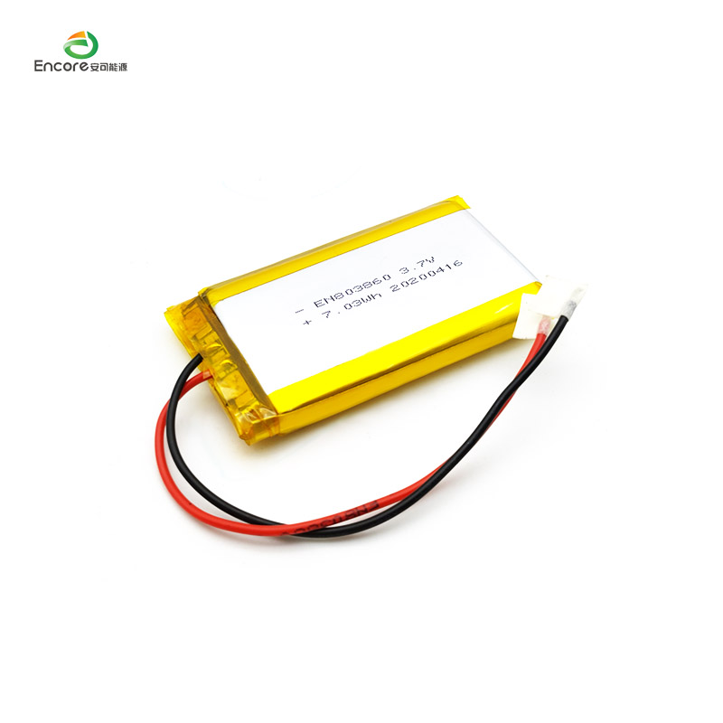 3.7v 2000mah литиево-полимерна батерия