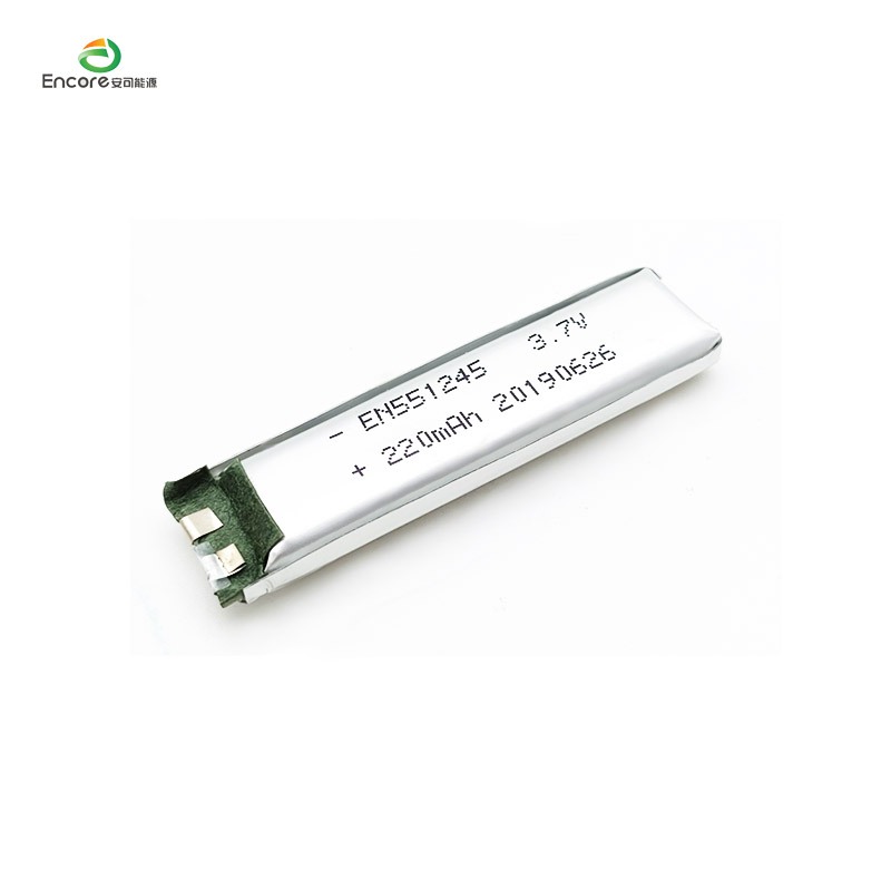 3.7v 220mah литиево-полимерна батерия