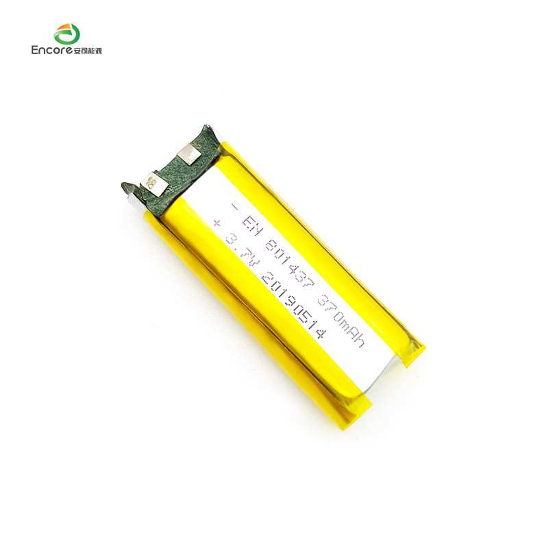 3.7v 370mah литиево-полимерна батерия