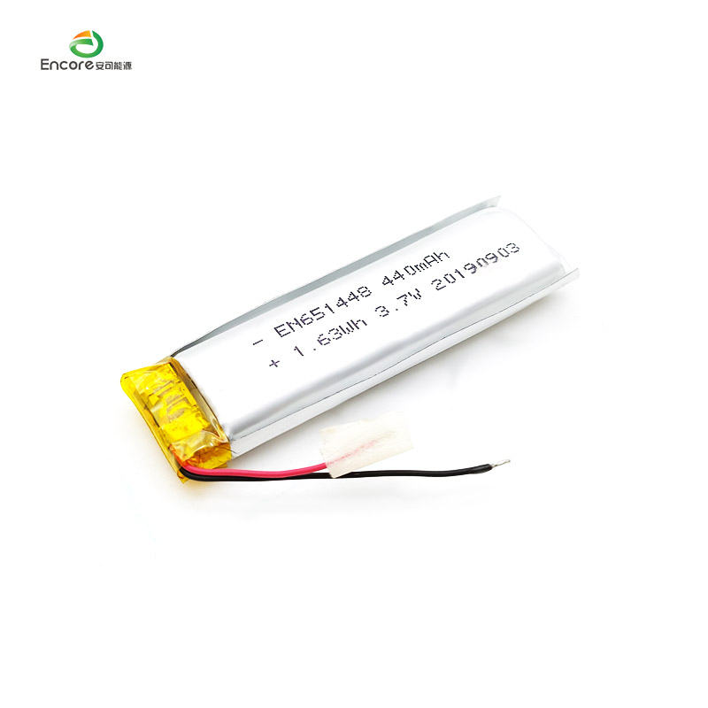 3.7v 450mah литиево-полимерна батерия