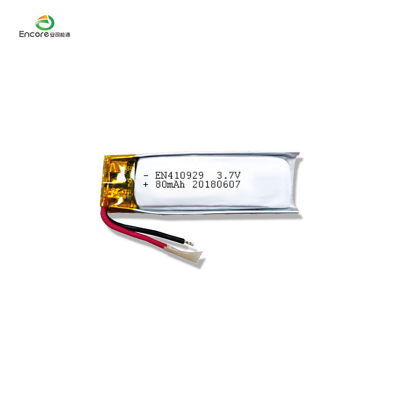 3 7v 80mah ултратънки малки батерии за Bluetooth слушалки