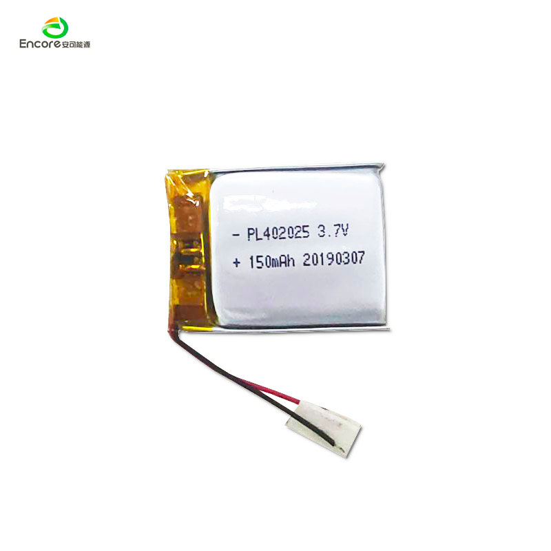 402025 150mAh 3.7v акумулаторна липо батерия