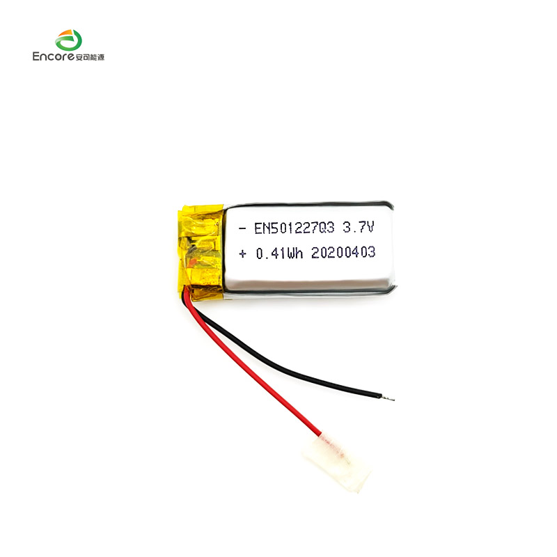 501227 3.7v 110mah литиево-полимерна батерия