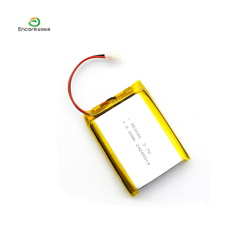 953848 2400mAh 3.7v акумулаторна липо клетка